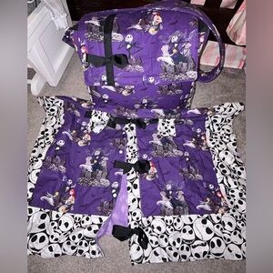 NBC diaper bag / tote bag and canopy car cover HANDMADE